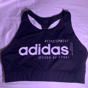 ADIDAS Black Sports Bra